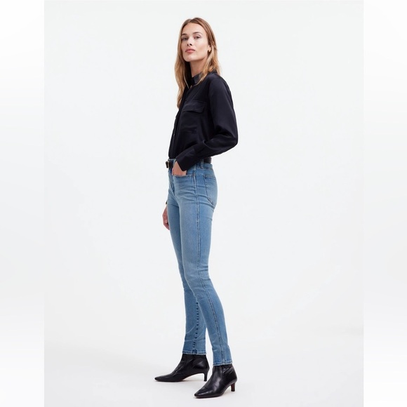 Madewell 10" High-Rise Roadtripper Authentic Skinny Jeans RUNS LARGE - Picture 3 of 15